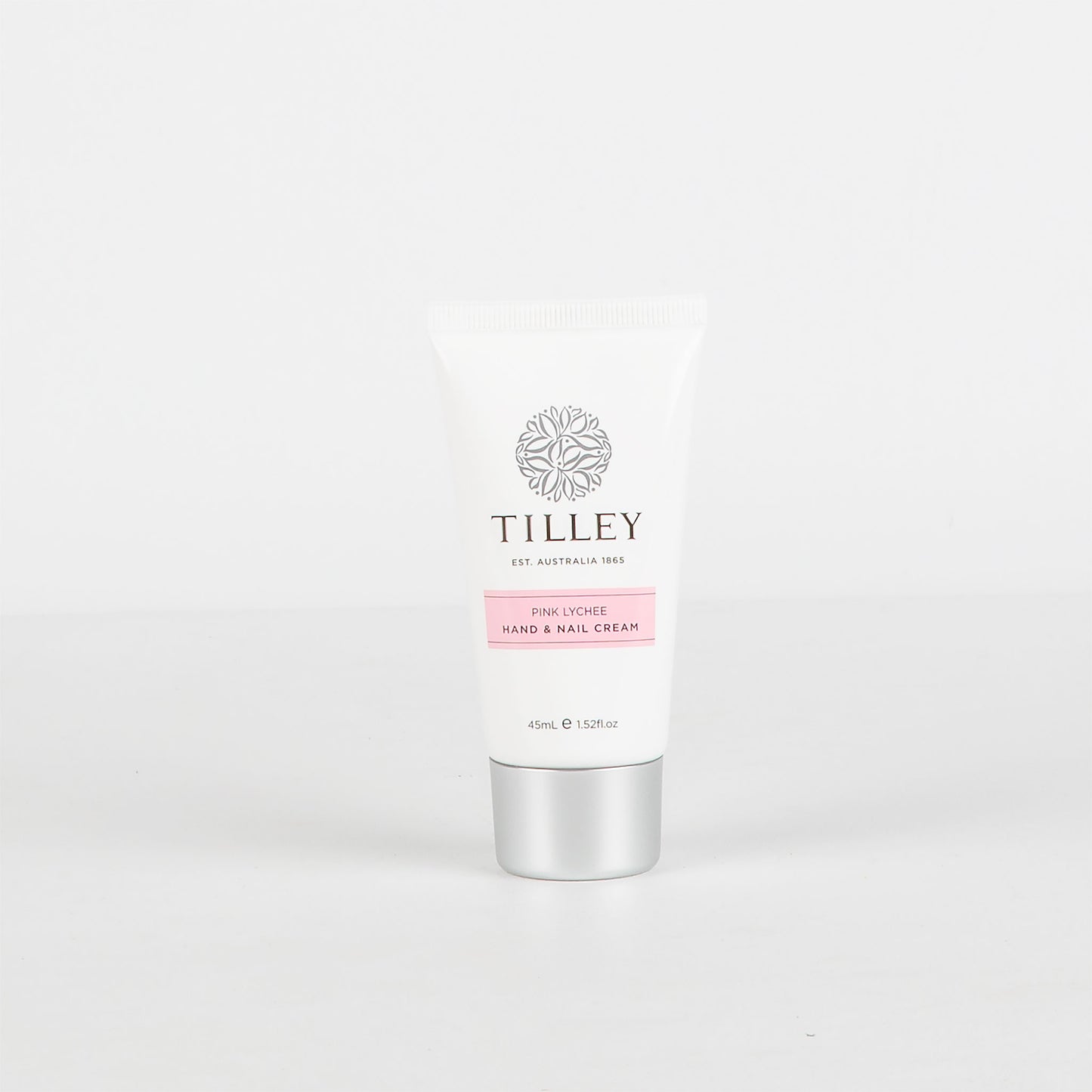 Tilley hand and nail cream on a white background