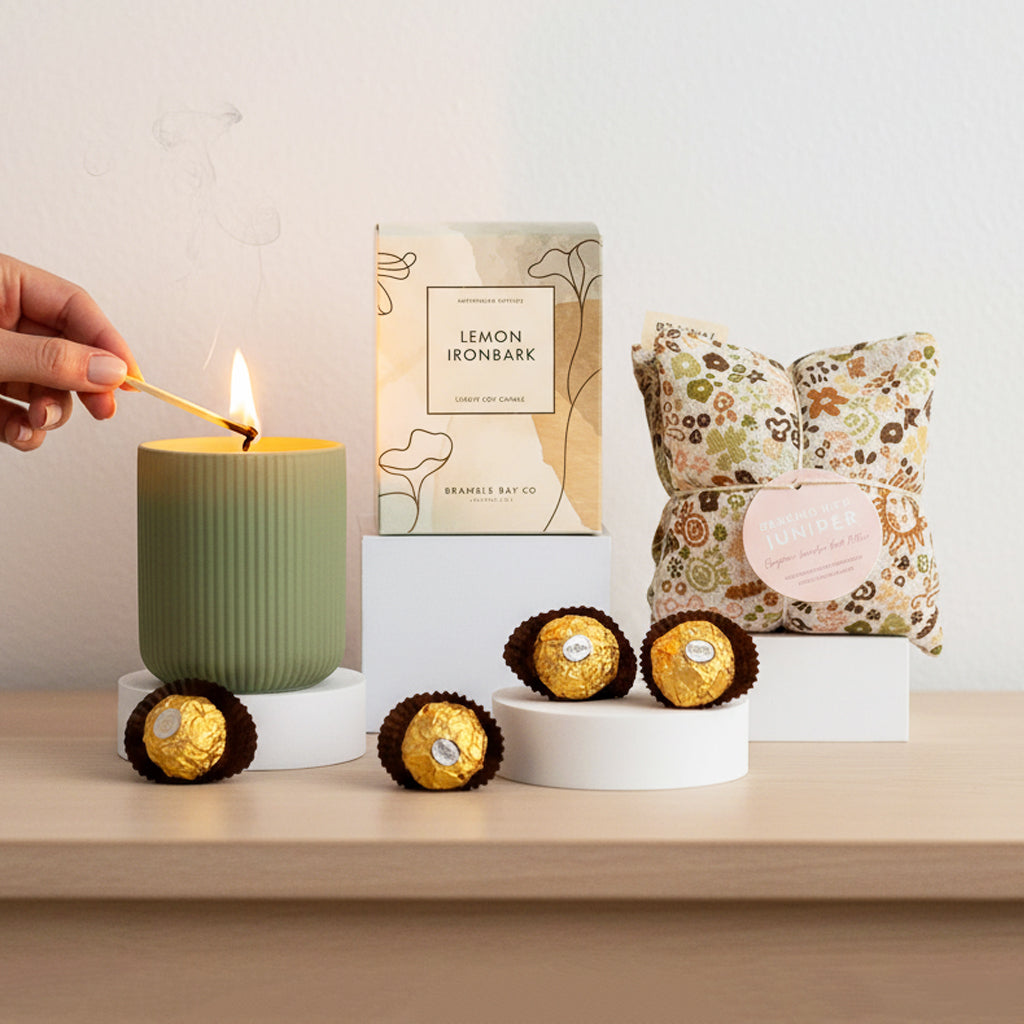 pamper hampers and self care gifts