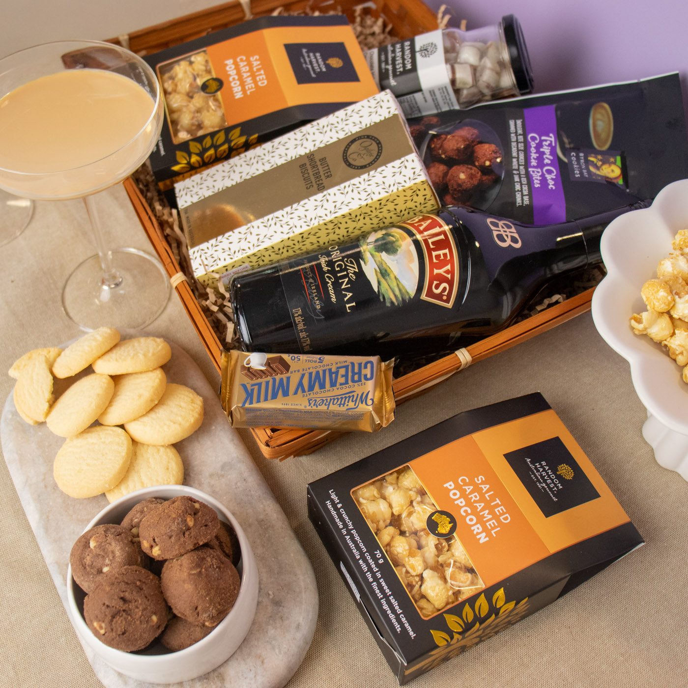 Bailey's Gift hamper delivered Brisbane