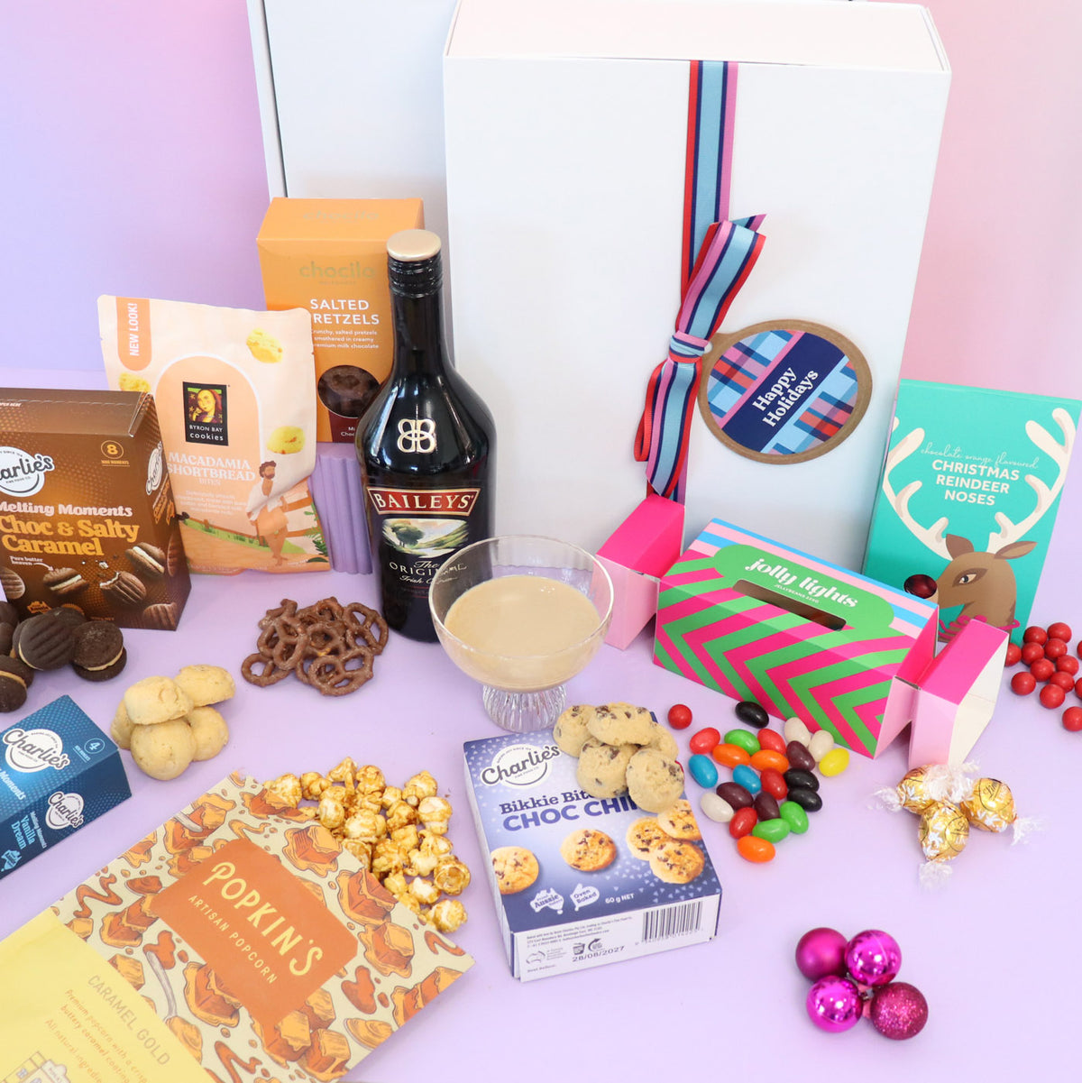 Christmas Baileys gift hamper delivered Perth