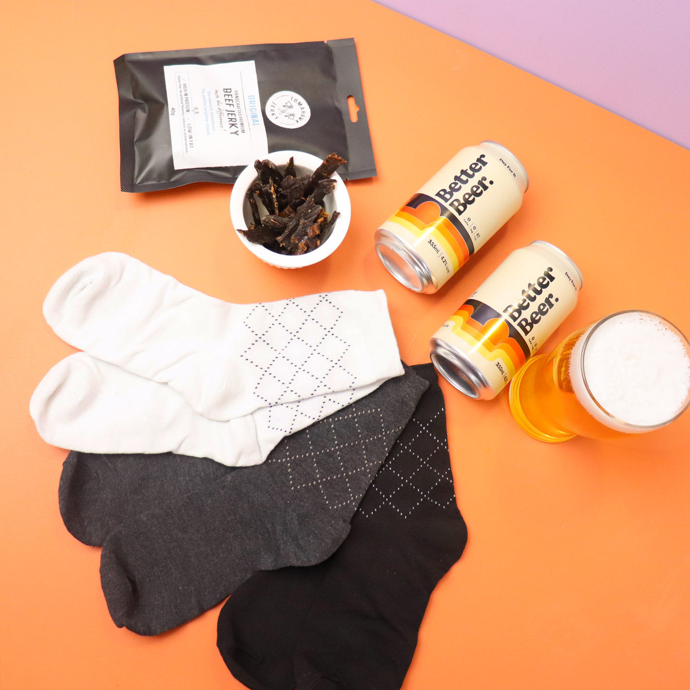 Beers & Socks Gift Hamper