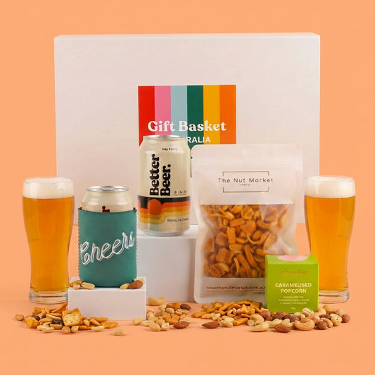 Beer and savoury snacks gift. Nationwide gift delivery.