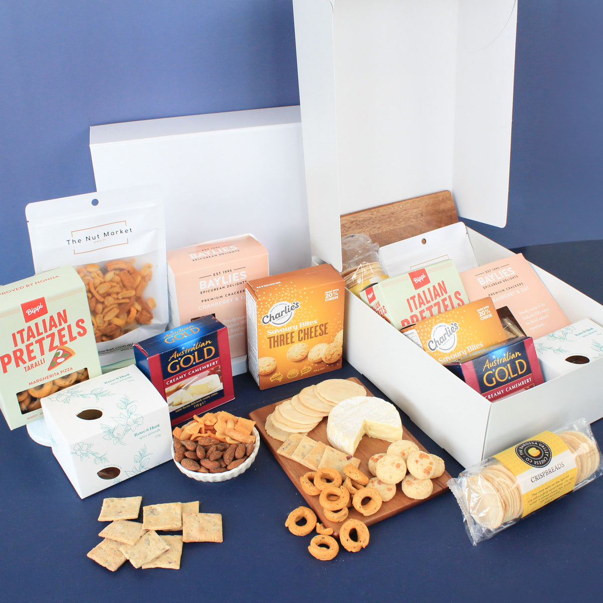 Cheese platter gift basket delivered Sydney