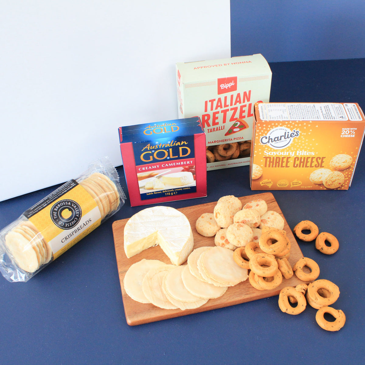 Cheese platter food hamper delivered Melbourne