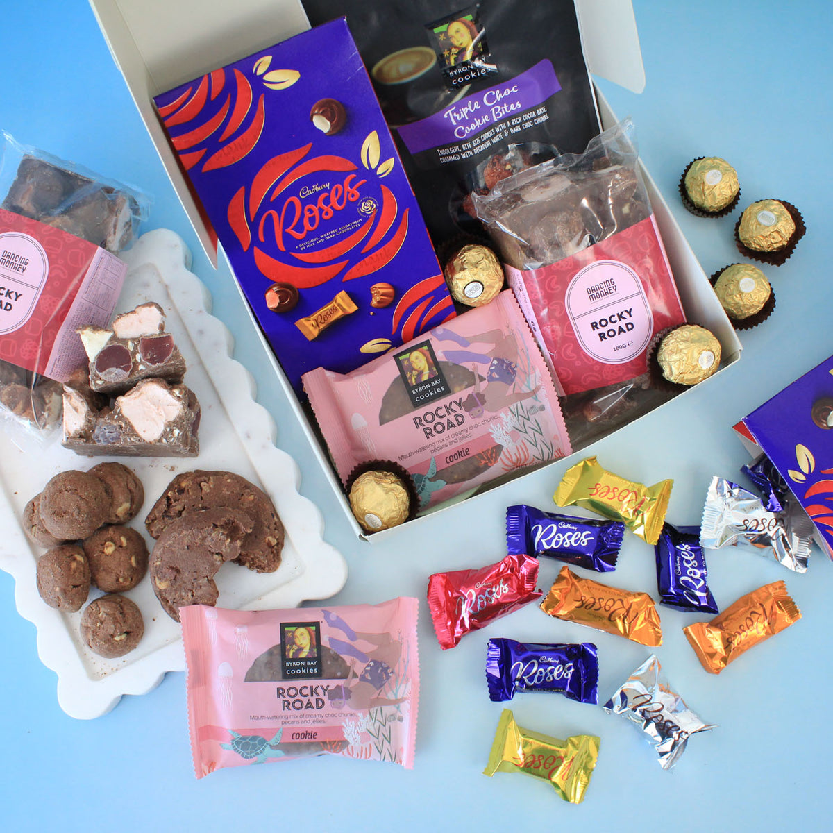Get Well Chocolate & Cookies Gift