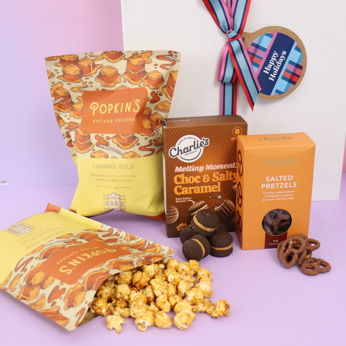 Christmas chocolate gift basket Australia wide delivery