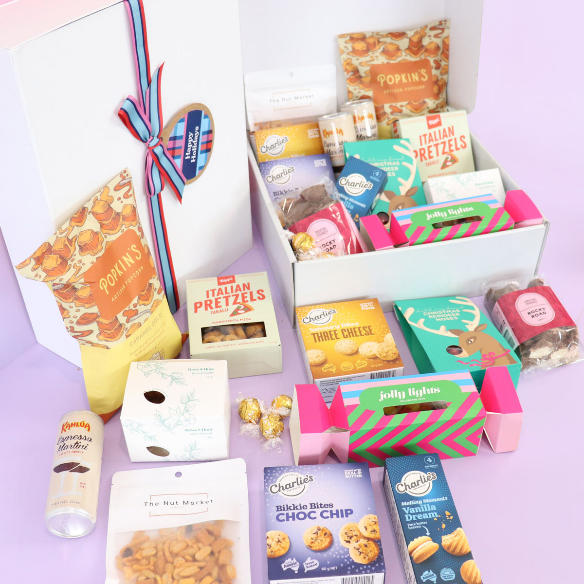 Christmas cocktail gift hamper delivered Perth