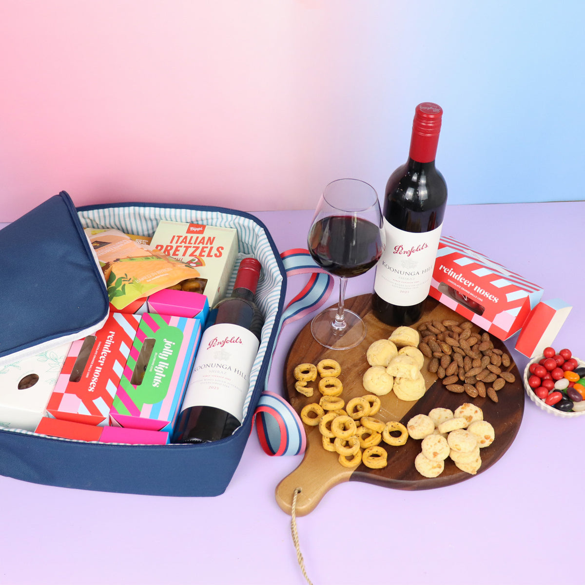 Penfolds Shiraz cooler bag gift basket delivered Sydney