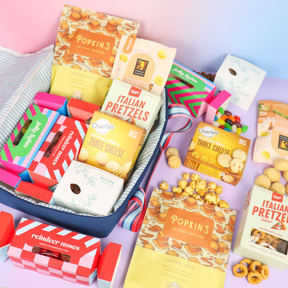 Cooler bag food hamper delivered Melbourne