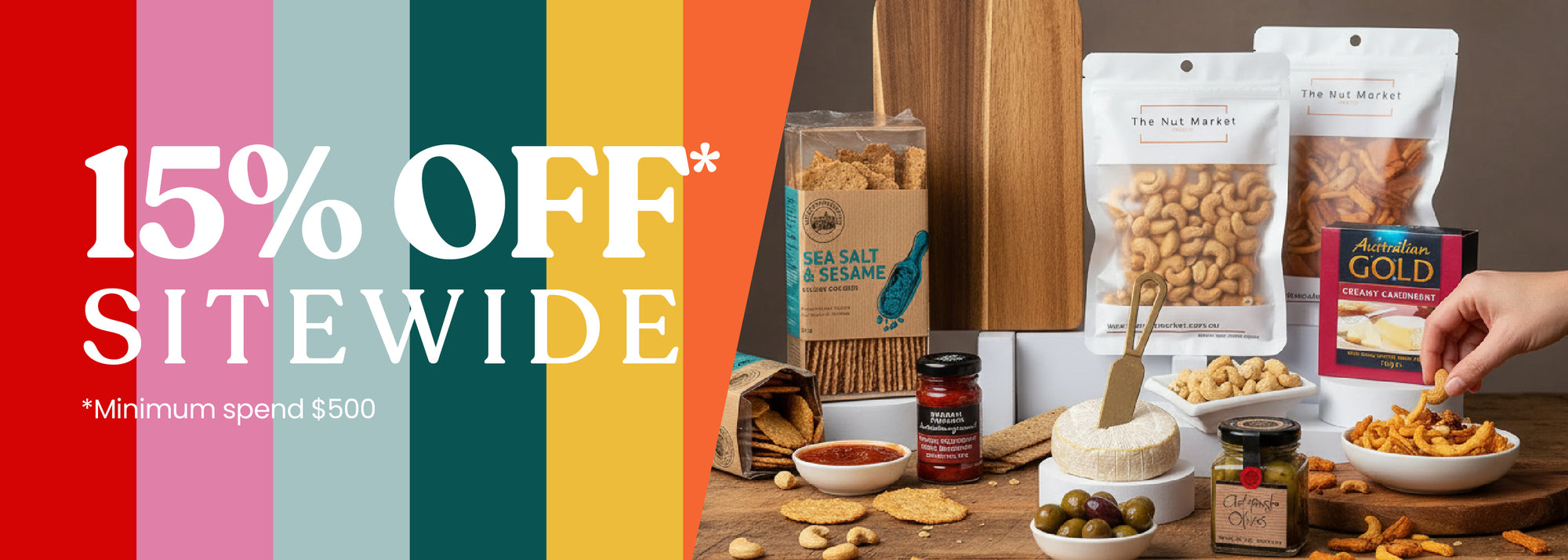 EOFY 15% Off Sale Sitewide Banner