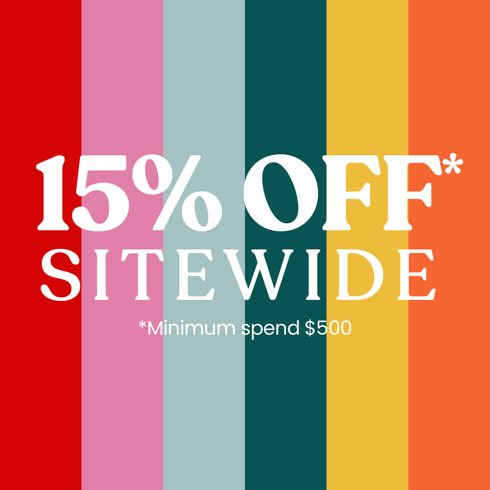 15% Off Sitewide Sale Banner
