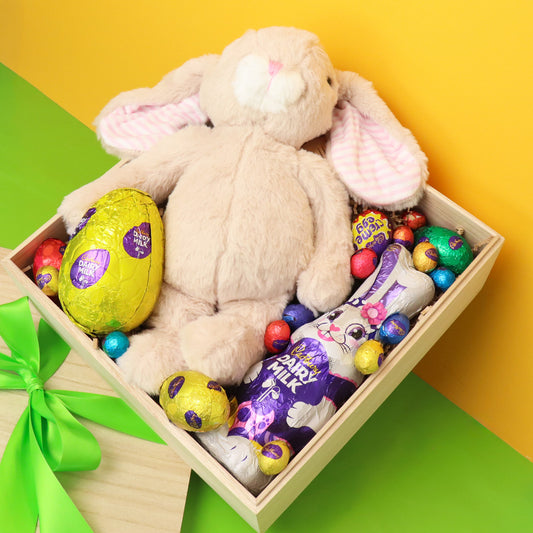 Easter Bunny with Easter Egg Gift