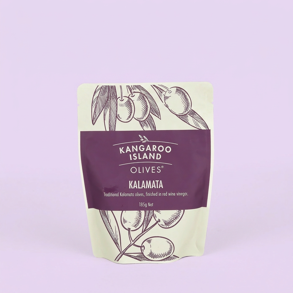 Pack of Kangaroo Island kalamata olives