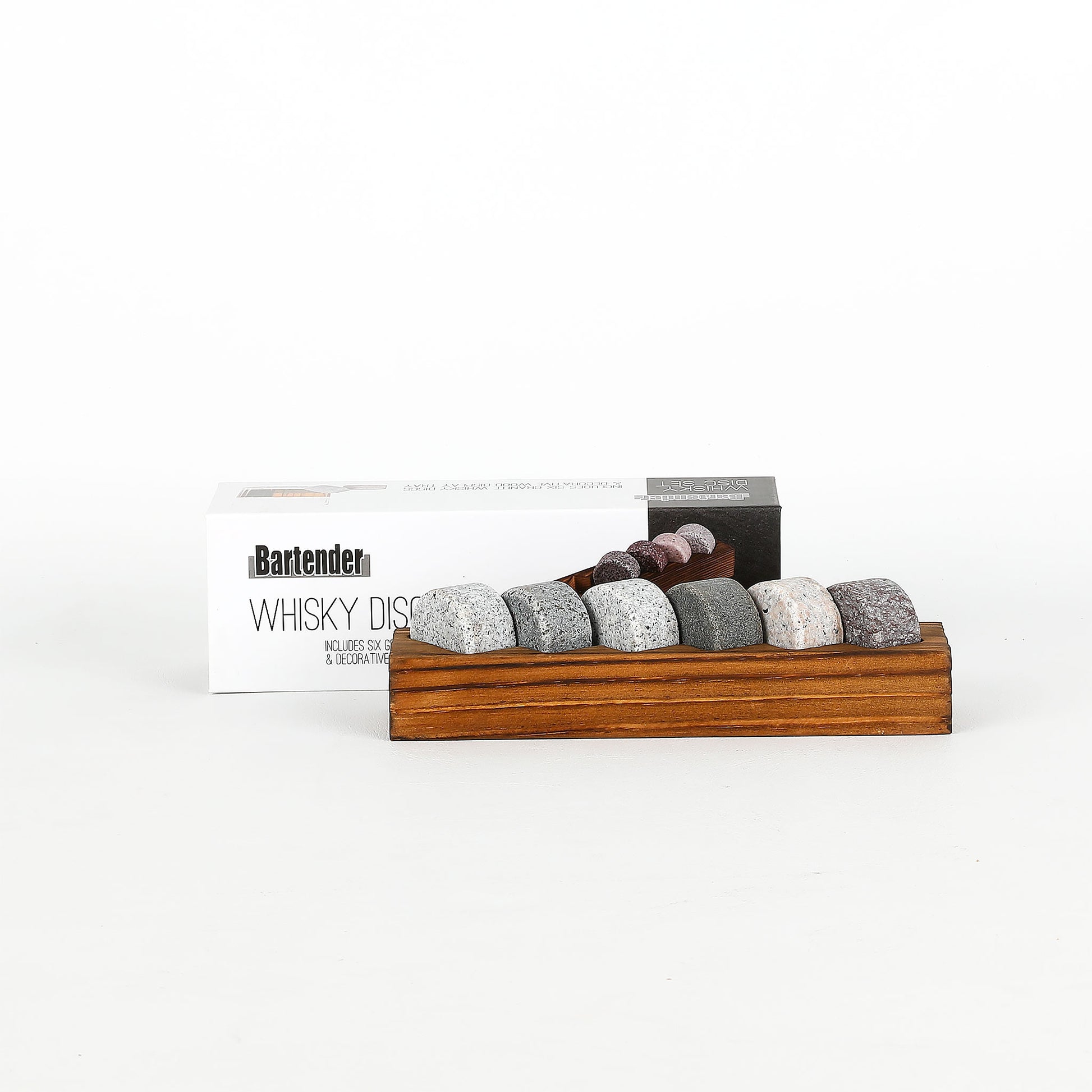 Bartender Whiskey Rocks Disc Set