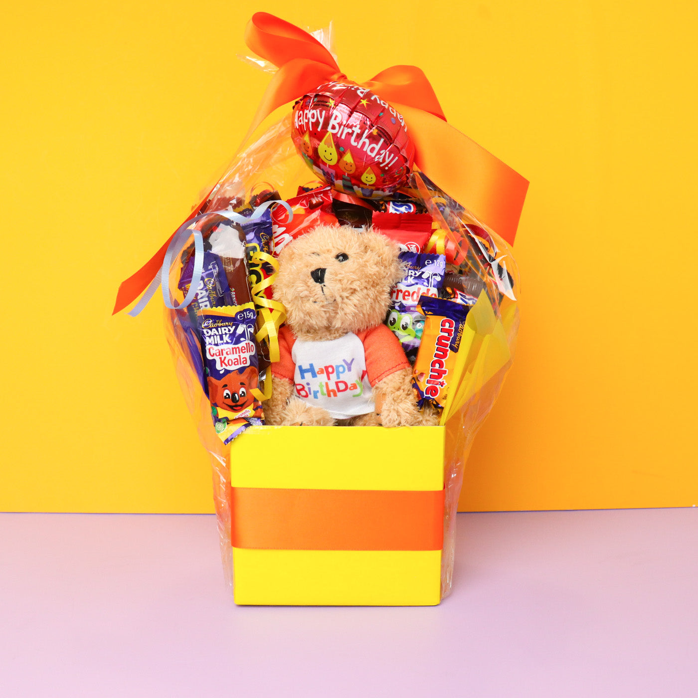 Happy Birthday Bear & Chocolate Bouquet