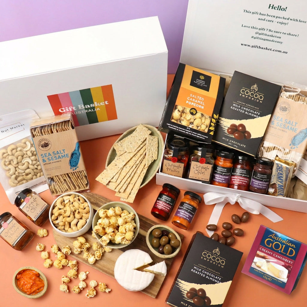 Large Gourmet Premium Gift Hamper to share. delivery Nationwide.