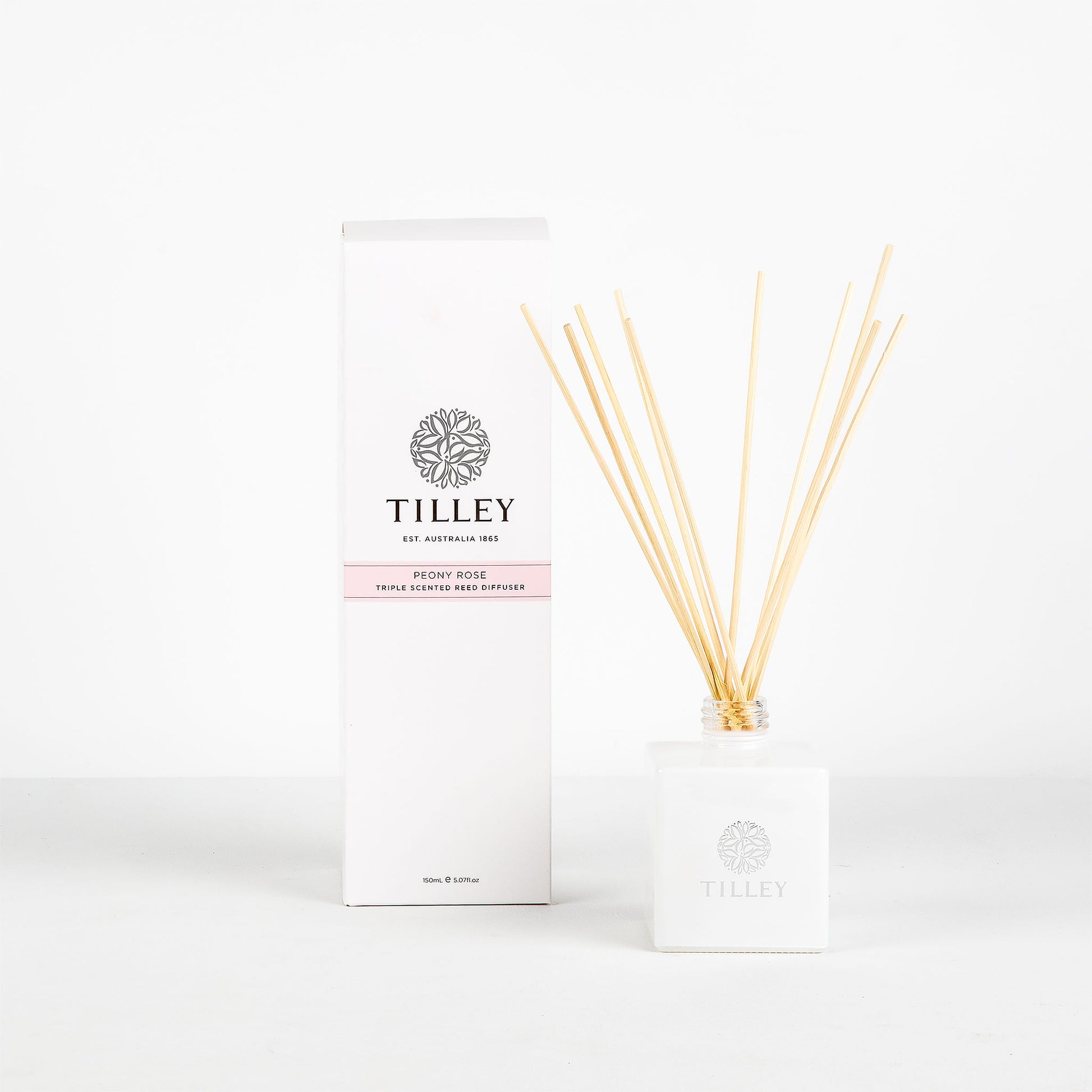 Tilley diffuser with packaging on a white background