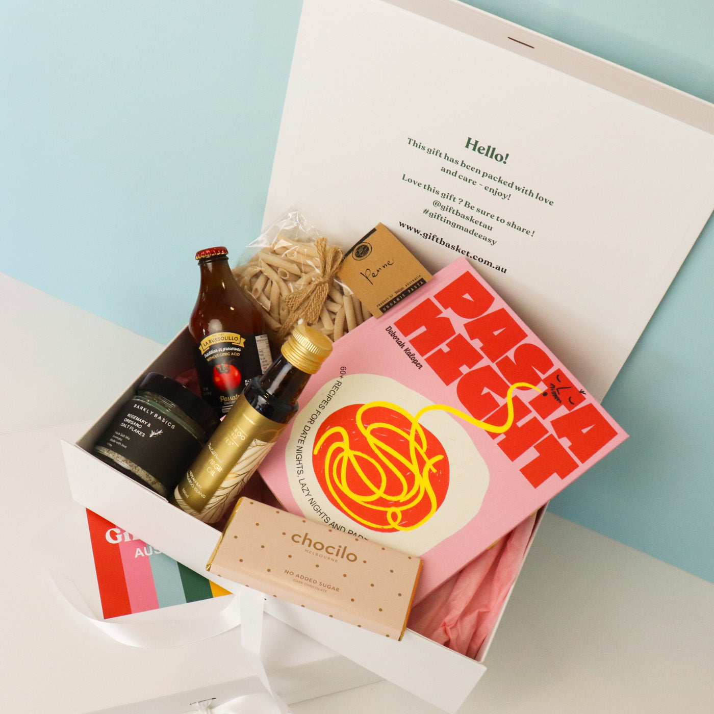 Pasta Inspired Gift Basket 