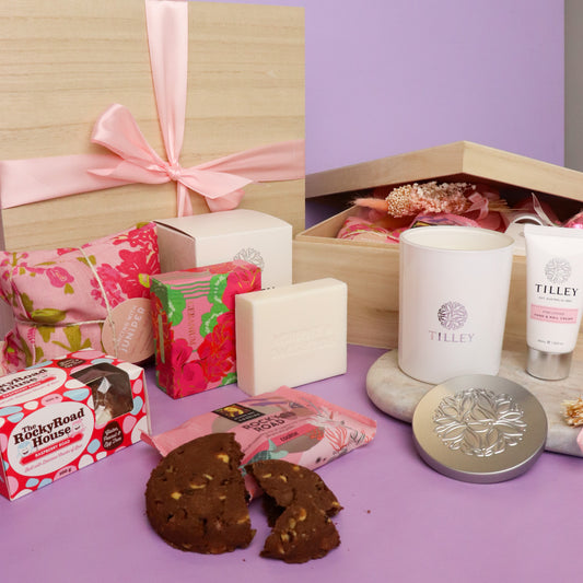 Mother's Day Gift Hamper in Pink