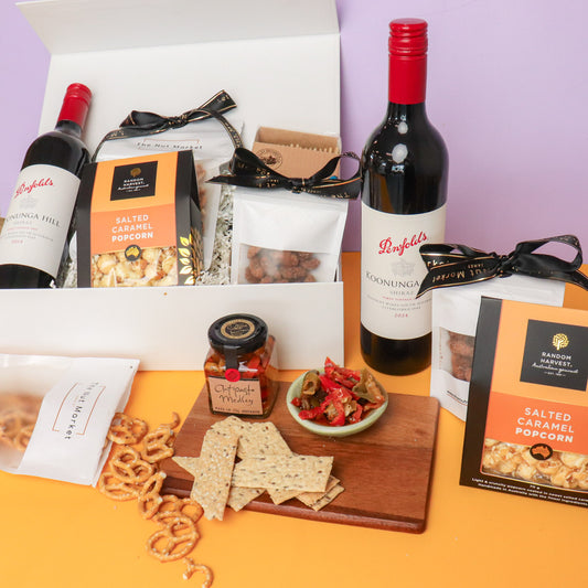 Penfolds red wine gourmet hamper 