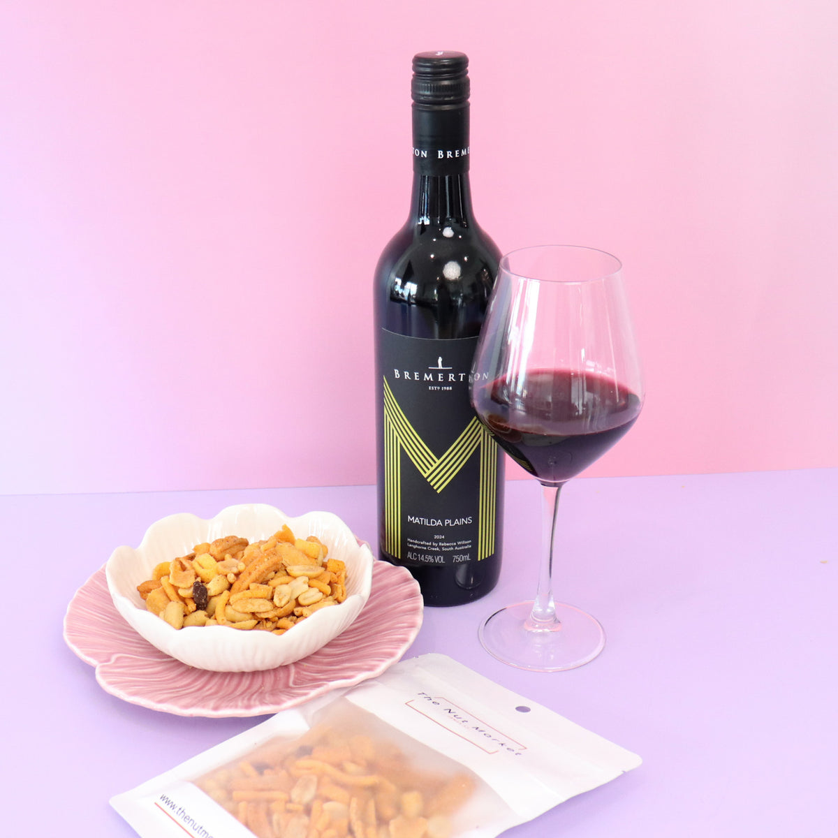 Red wine gourmet food hamper delivered Australia wide