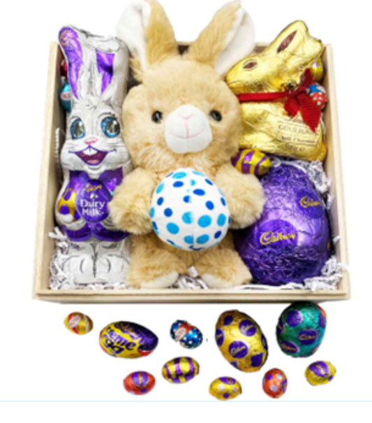 Easter Bunny with Easter Egg Gift
