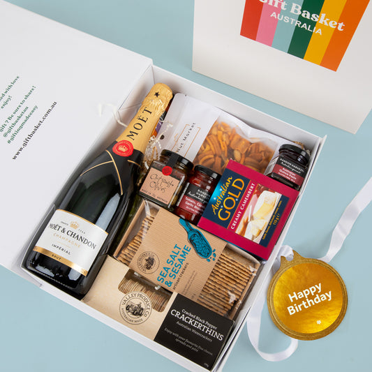 Moet & Cheese Platter - Birthday