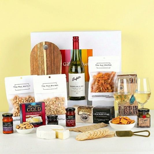 Cheese Platter & Wine Hamper - Penfolds Chardonnay
