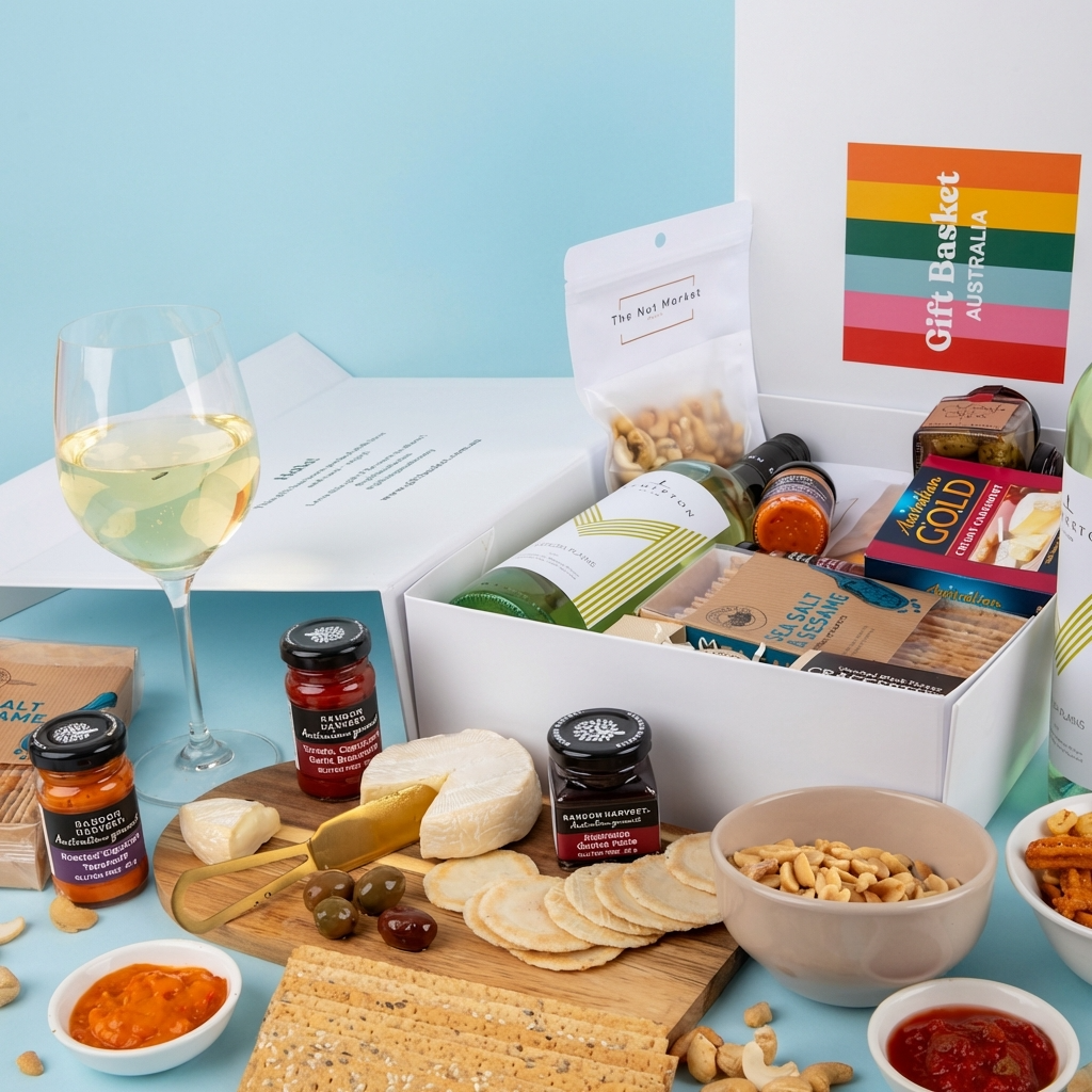 Cheese & Wine Hamper - Bremerton Plains Sauv Blanc-Verdelho