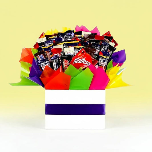 chocolate bouquet for any occasion.  Choc a holic chocolate bouquet gift delivery nationwide