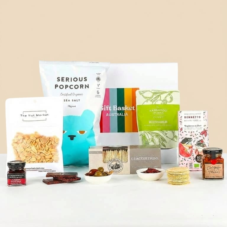 Gluten Free Gift Basket Hamper Delivery. Gluten Free Gourmet Gift delivered Nationwide. 