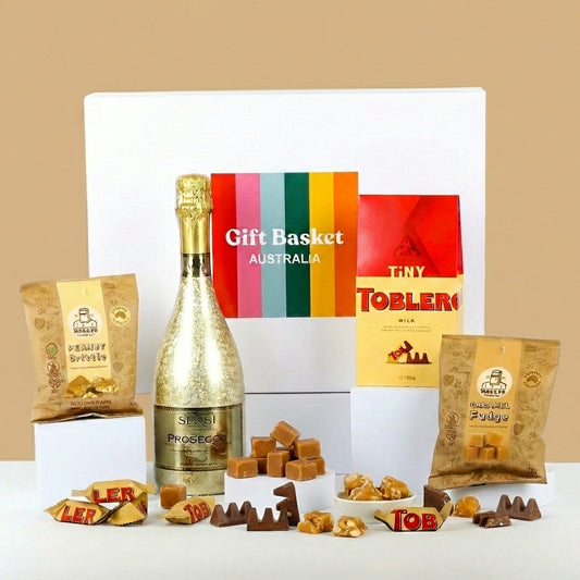 Gold Prosecco Gift Hamper