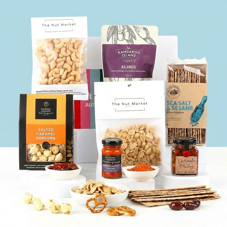 Gourmet gift hamper delivered nationwide. Tasty gourmet gift baskets and hampers delivered.