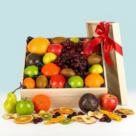 Fruit gift hamper delivery. Same day delivery. Luxury Fruit Hamper . Get well gifts.