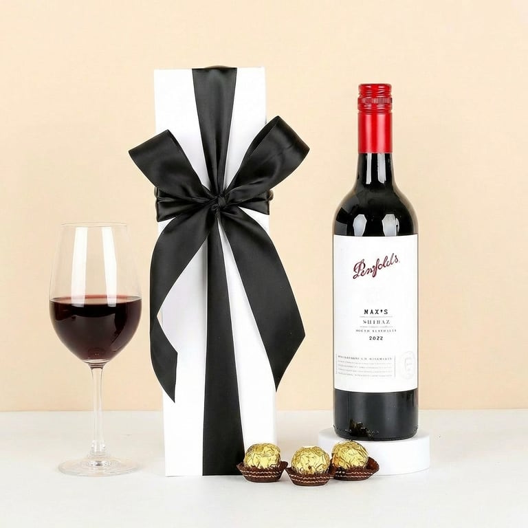 Penfold's Max's Shiraz gift box. delivery nationwide.