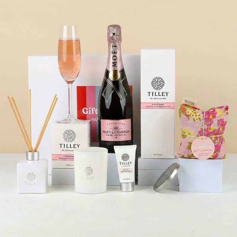 Pamper gift for her. Hampers delivered nationwide