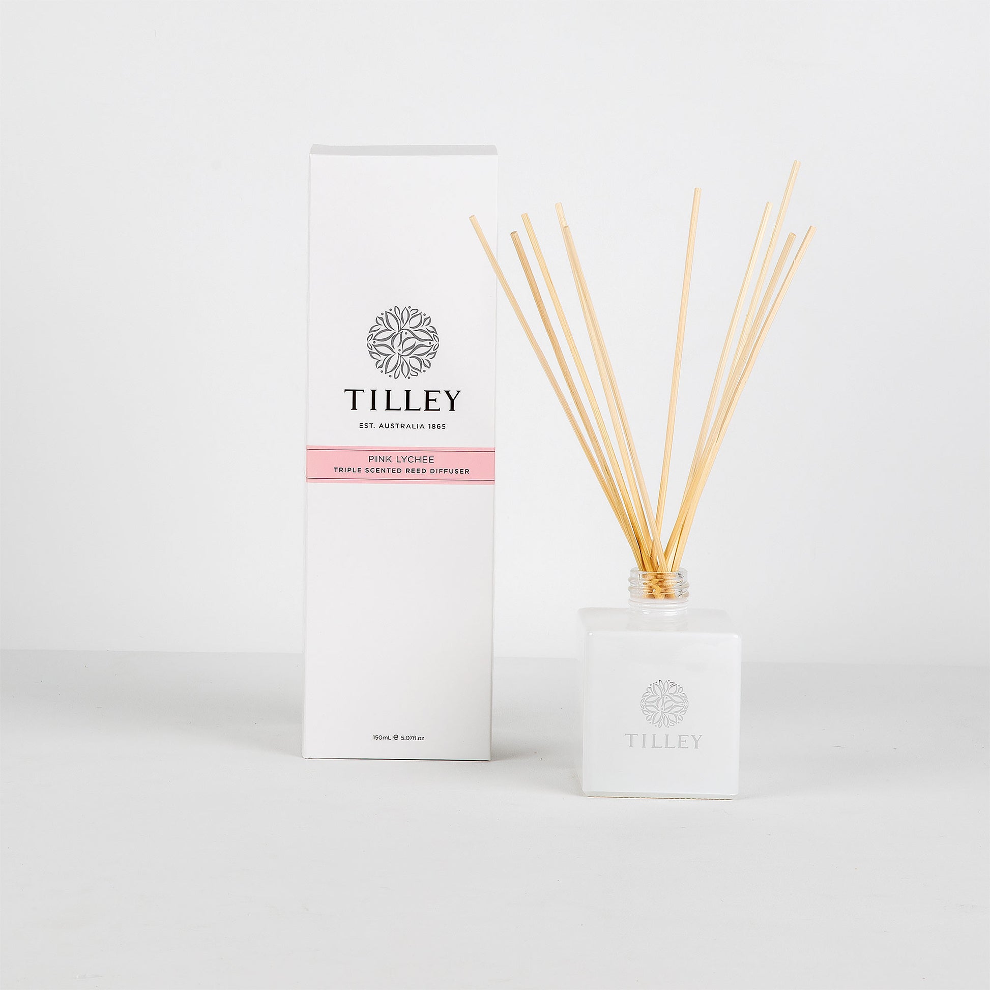 Tilley diffuser with packaging on a white background