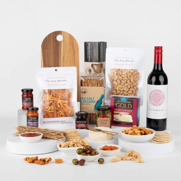 Cheese Platter & Wine Hamper