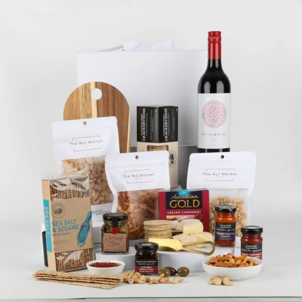 Cheese Platter & Wine Hamper