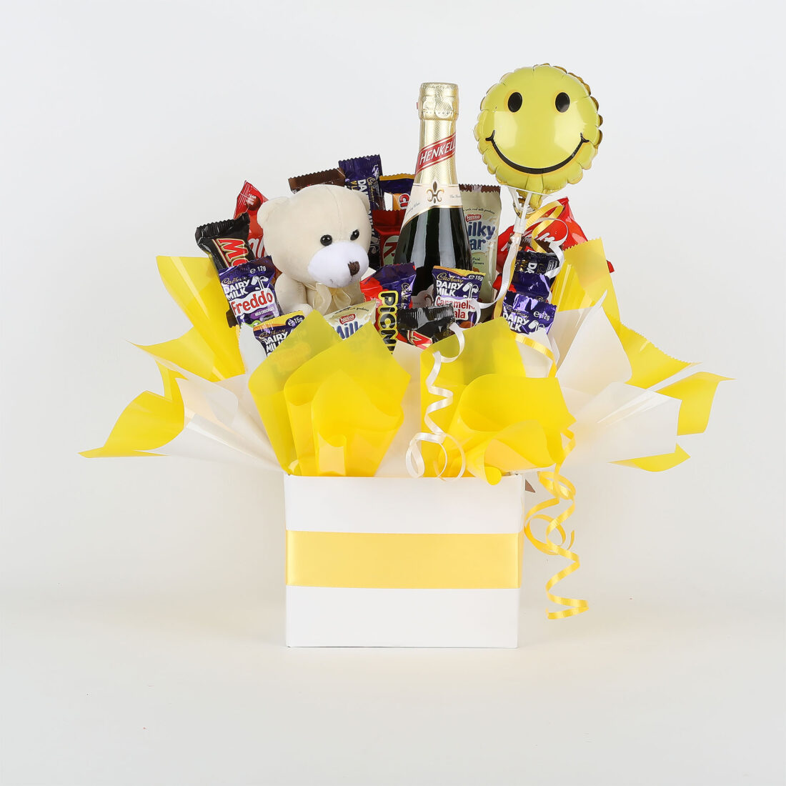 Bear & Sparkling Chocolate Bouquet