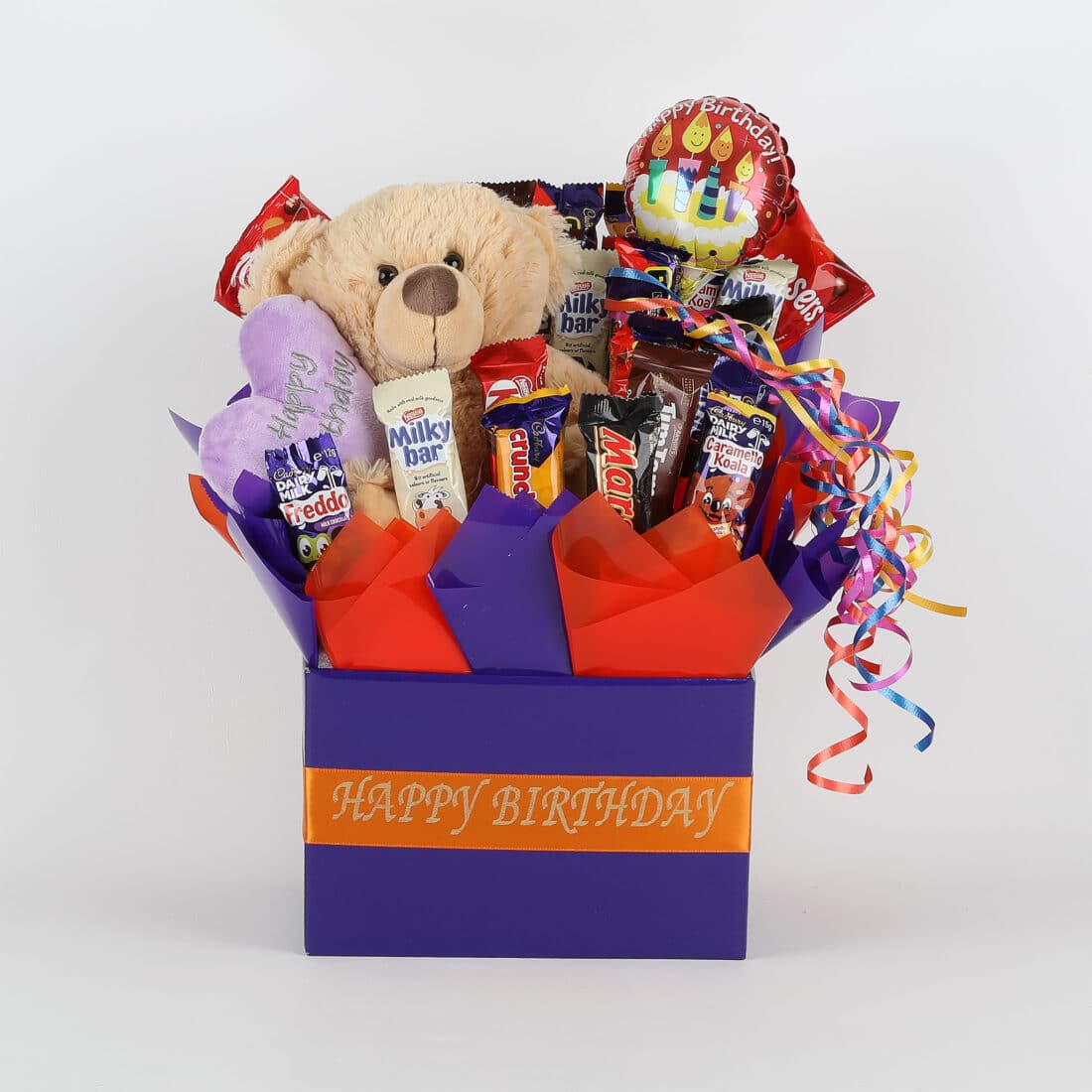 Happy Birthday Chocolate Bouquet - Purple