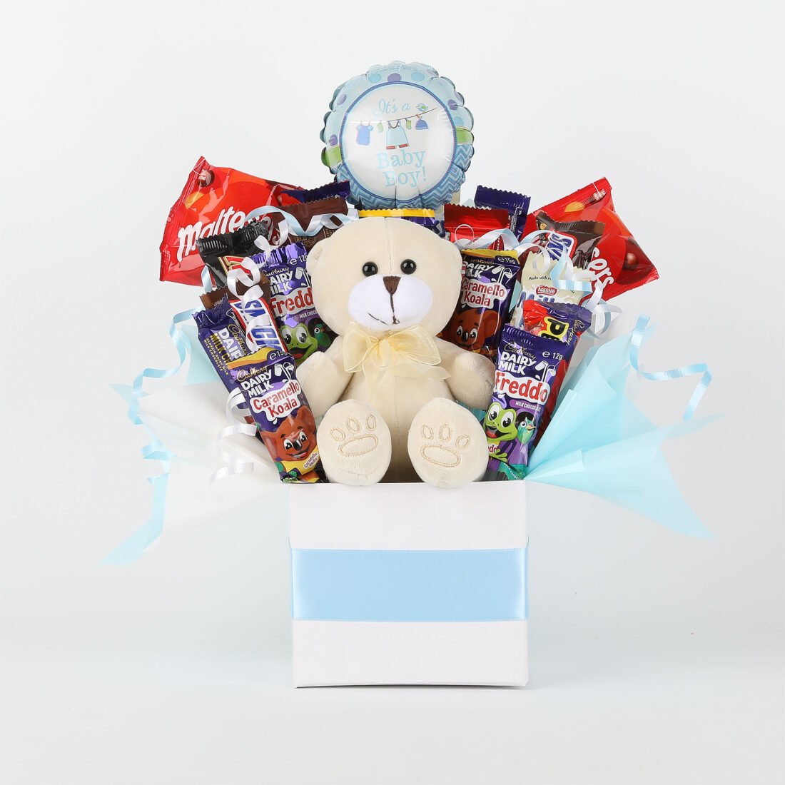 Ultimate Baby Boy Chocolate Bouquet