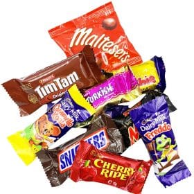 10 x Mixed Bite Size Chocolate Bars