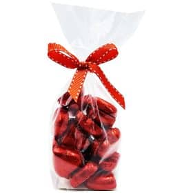 20 x Chocolate Hearts Red