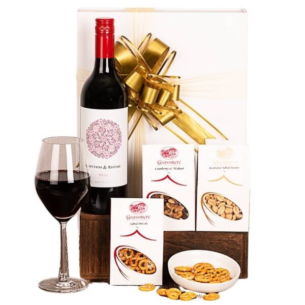 Wine Hamper with Nibbles