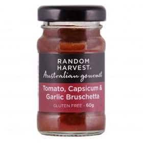 Tomato, Capsicum & Garlic Bruschetta 60g