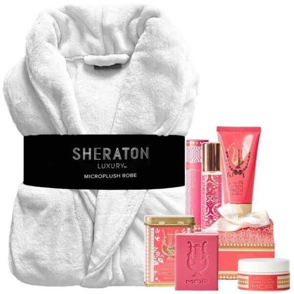 MOR Lychee Flower Minis & Bathrobe Gift
