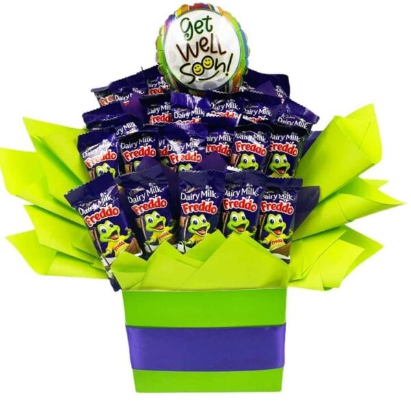 Get Well Soon Freddo Frog Bouquet