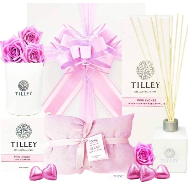Get Well Soon Pink Lychee Gift