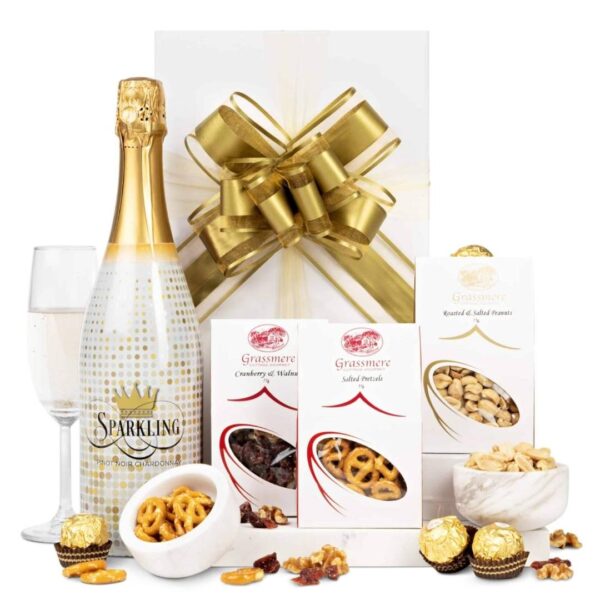 Chardonnay Pinot Noir & Nibbles Hamper